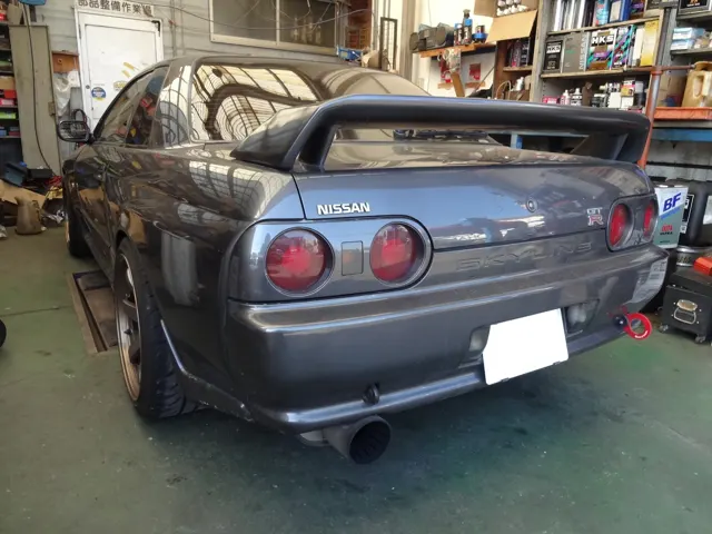 GT-R（BNR32）R134a エアコンキット装着