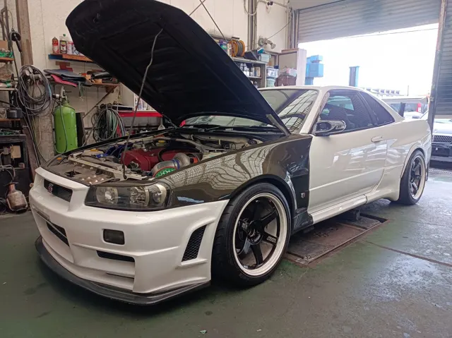 GT-R（BNR34）エンジン フルチューン