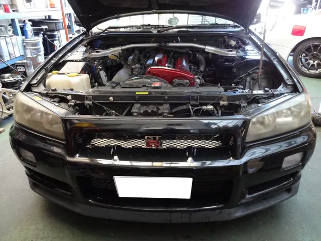 GT-R（BNR34）タービン装着