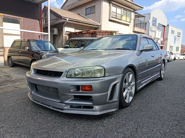 スカイライン（ER34）ターボ装着