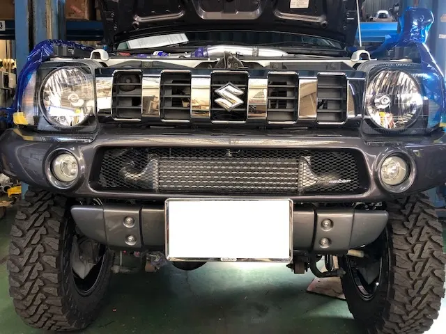 ジムニーシエラ（JB43W） ターボ装着