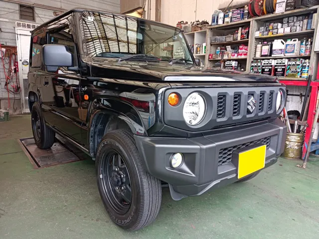 ジムニー（JB64W）HKS マフラー装着