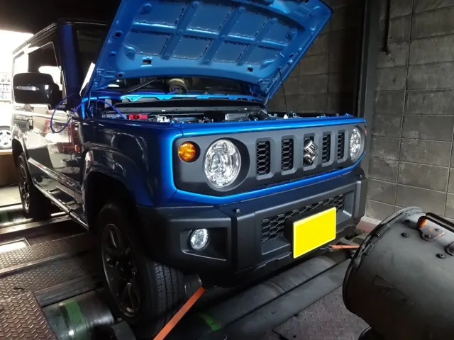 ジムニー（JB64W）HKS パワーエディター装着＆セッティング
