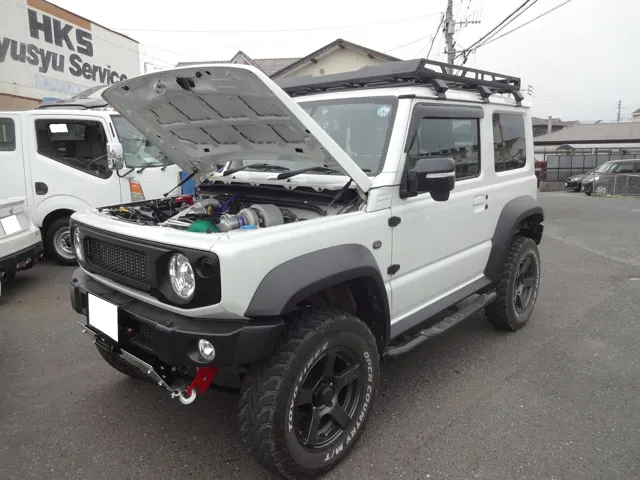 ジムニーシエラ（JB74W） ターボ装着