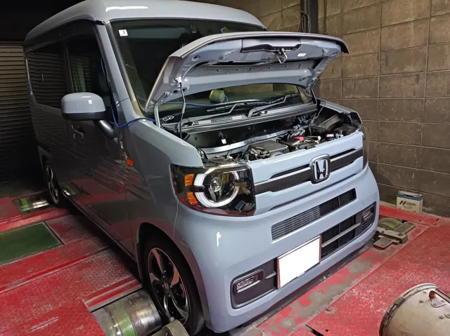 N-VAN（JJ1）HKS パワーエディター装着＆セッティング