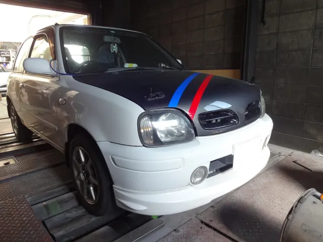 マーチ（K11）  ターボ装着