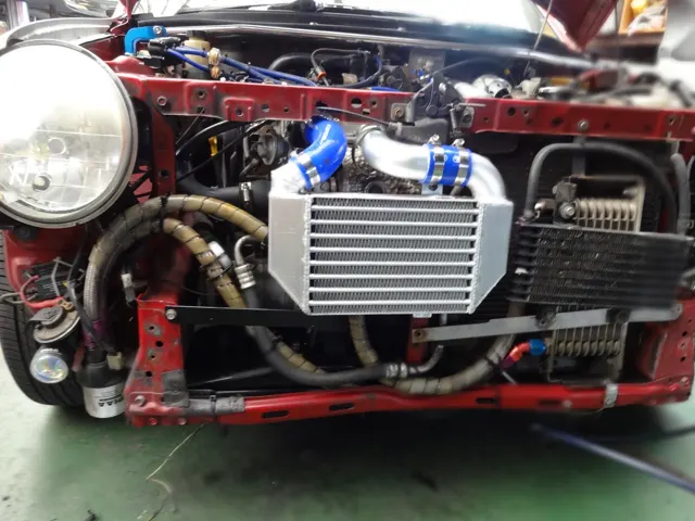 オプティ（L800S） インタークーラー装着