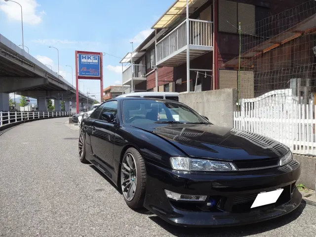 シルビア（S14）タービン装着