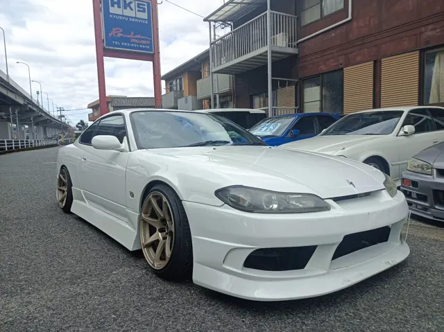 シルビア（S15）クラッチ＆デフ＆マフラー装着