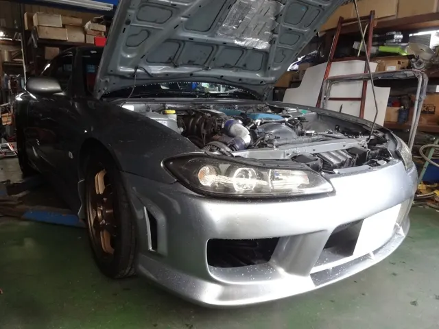 シルビア（S15）ターボ装着