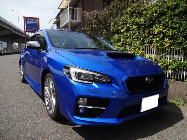 WRX S4（VAG）HKS フラッシュエディター＆キャタライザー装着
